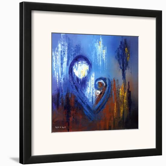 Icon of Love IV-Roula Ayoub-Framed Art Print