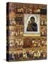 Icon of Mary the Mother of God, Russian, 17th Century-null-Stretched Canvas