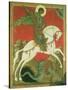 Icon of St. George and the Dragon-null-Stretched Canvas