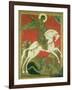Icon of St. George and the Dragon-null-Framed Giclee Print