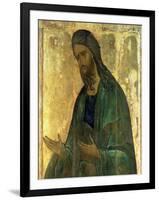 Icon of St. John the Baptist-Andrei Rublev-Framed Giclee Print