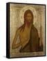 Icon of St. John the Forerunner, Moscow School, 1560s-null-Framed Stretched Canvas