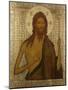 Icon of St. John the Forerunner, Moscow School, 1560s-null-Mounted Giclee Print