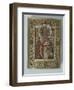 Icon of St. Nicolas the Miracle Worker, Kremlin Workshops, Moscow, Second Half of the 16th Century-null-Framed Giclee Print