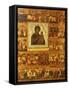 Icon of the Mother of God Tikhvinskaia, Central Russia, First Half of the 17th Century-null-Framed Stretched Canvas