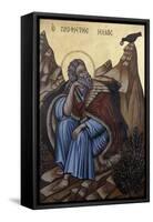 Icon of the Prophet Elias in Haifa Melkite Cathedral, Haifa-Godong-Framed Stretched Canvas