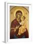Icon of the Virgin and Child in Mary Magdalene Russian Orthodox church on Mount of Olives-Godong-Framed Photographic Print