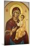 Icon of the Virgin and Child in Mary Magdalene Russian Orthodox church on Mount of Olives-Godong-Mounted Photographic Print