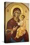 Icon of the Virgin and Child in Mary Magdalene Russian Orthodox church on Mount of Olives-Godong-Stretched Canvas