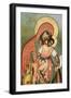 Icon of the Virgin Eleousa of Kykkos-Simon Ushakov-Framed Giclee Print