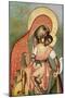 Icon of the Virgin Eleousa of Kykkos-Simon Ushakov-Mounted Giclee Print