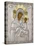 Icon of the Virgin Hodegetria-null-Stretched Canvas