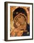 Icon (Oil on Wood Panel)-Russian-Framed Giclee Print