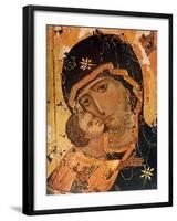 Icon (Oil on Wood Panel)-Russian-Framed Giclee Print