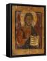 Icône : Christ bénissant-null-Framed Stretched Canvas