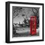 Iconic London I-null-Framed Art Print