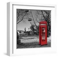 Iconic London I-null-Framed Art Print