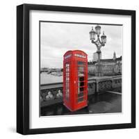 Iconic London II-null-Framed Art Print