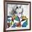 Iconic Pop-Tom Frazier-Framed Giclee Print