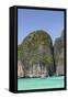 Iconic Rock Formation at Koh Phi Phi Leh, Andaman Sea, Thailand-Harry Marx-Framed Stretched Canvas
