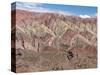 Iconic rock formation Serrania de Hornocal in the Quebrada de Humahuaca canyon, a , Argentina-Martin Zwick-Stretched Canvas