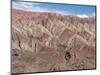 Iconic rock formation Serrania de Hornocal in the Quebrada de Humahuaca canyon, a , Argentina-Martin Zwick-Mounted Photographic Print