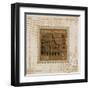 Iconic Stamps III Square-Marco Fabiano-Framed Art Print