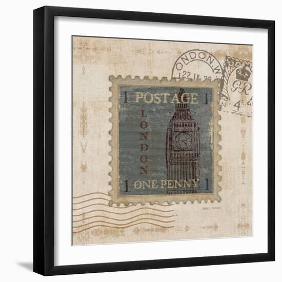 Iconic Stamps IV Square-Marco Fabiano-Framed Art Print