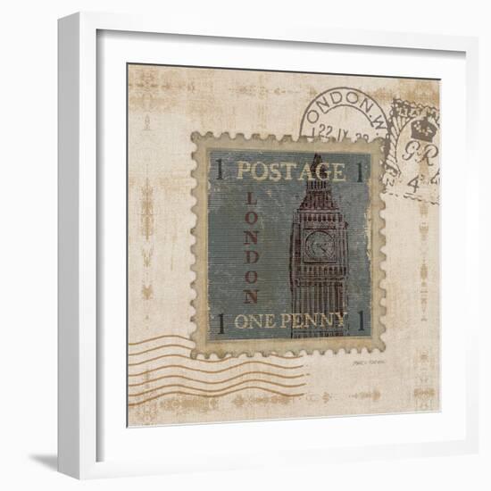 Iconic Stamps IV Square-Marco Fabiano-Framed Art Print