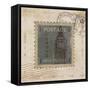 Iconic Stamps IV Square-Marco Fabiano-Framed Stretched Canvas