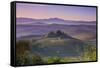 Iconic Tuscan Farmhouse, Val D' Orcia, UNESCO World Heritage Site, Tuscany, Italy, Europe-Doug Pearson-Framed Stretched Canvas