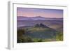 Iconic Tuscan Farmhouse, Val D' Orcia, UNESCO World Heritage Site, Tuscany, Italy, Europe-Doug Pearson-Framed Photographic Print