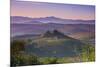 Iconic Tuscan Farmhouse, Val D' Orcia, UNESCO World Heritage Site, Tuscany, Italy, Europe-Doug Pearson-Mounted Photographic Print