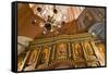 Iconostasis inside St. Basil's Cathedral, UNESCO World Heritage Site, Moscow, Russia, Europe-Miles Ertman-Framed Stretched Canvas