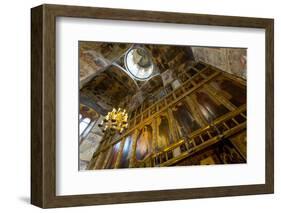 Iconostasis inside the Assumption Cathedral, the Kremlin, UNESCO World Heritage Site, Moscow, Russi-Miles Ertman-Framed Photographic Print