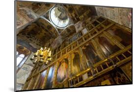 Iconostasis inside the Assumption Cathedral, the Kremlin, UNESCO World Heritage Site, Moscow, Russi-Miles Ertman-Mounted Photographic Print