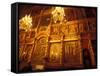 Icons in the Cathedral of the Dormition, Moscow, Russia-Bill Bachmann-Framed Stretched Canvas