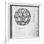 Icosahedron, from "De Divina Proportione" by Luca Pacioli, Published 1509, Venice-Leonardo da Vinci-Framed Giclee Print