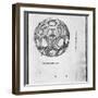 Icosahedron, from "De Divina Proportione" by Luca Pacioli, Published 1509, Venice-Leonardo da Vinci-Framed Giclee Print