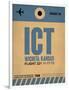 ICT Wichita Luggage Tag I-NaxArt-Framed Art Print