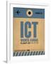 ICT Wichita Luggage Tag I-NaxArt-Framed Art Print