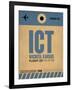 ICT Wichita Luggage Tag I-NaxArt-Framed Art Print