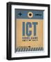 ICT Wichita Luggage Tag I-NaxArt-Framed Premium Giclee Print