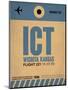 ICT Wichita Luggage Tag I-NaxArt-Mounted Premium Giclee Print