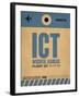 ICT Wichita Luggage Tag I-NaxArt-Framed Art Print