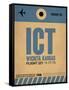 ICT Wichita Luggage Tag I-NaxArt-Framed Stretched Canvas