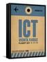 ICT Wichita Luggage Tag I-NaxArt-Framed Stretched Canvas