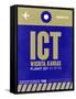 ICT Wichita Luggage Tag II-NaxArt-Framed Stretched Canvas