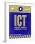 ICT Wichita Luggage Tag II-NaxArt-Framed Art Print