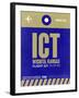 ICT Wichita Luggage Tag II-NaxArt-Framed Art Print